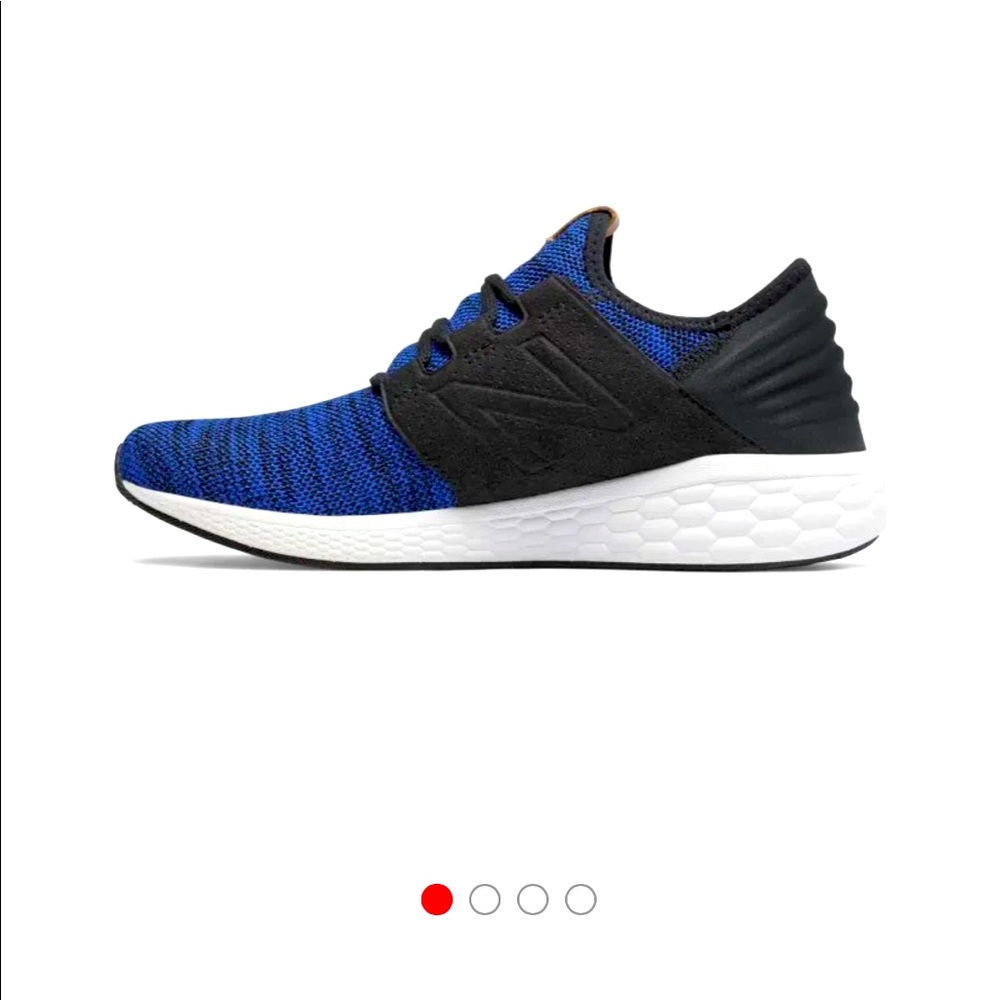 NWOT;Brand new pristine/never worn;New Balance; Men’s size 7; Blue.